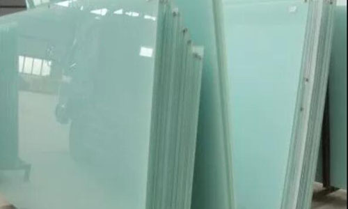 أبيض مغلفة زجاج الأمان